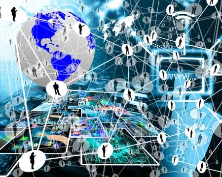 Web Stock Illustration