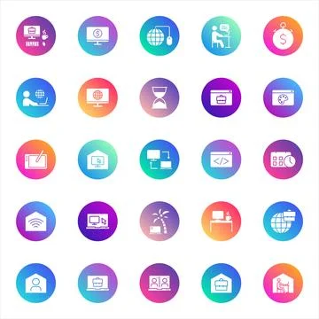 Web Illustrazione stock