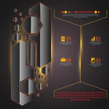 Web info-graphic tamplate. Vector illustration for your business presentation Stock Illustration