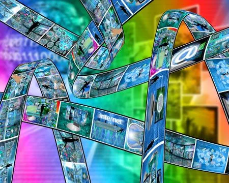 Web information Stockillustratie