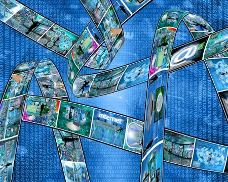 Web information Stock Illustration