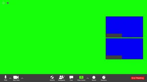 Web interface of conference chat application. Call window mockup for online Stock Illustration