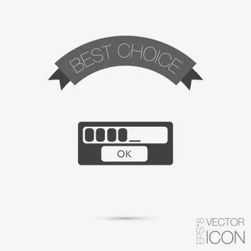 Web interface icon Stock Illustration