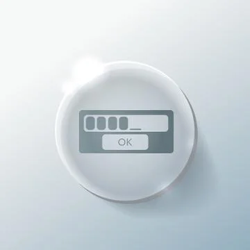 The web-interface. Stock Illustration