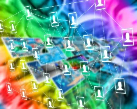 Web interface Stockillustratie