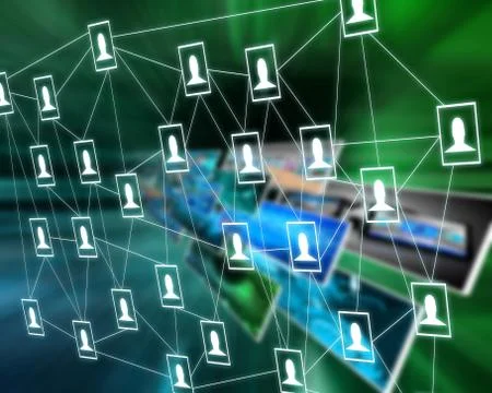 Web interface Stockillustratie