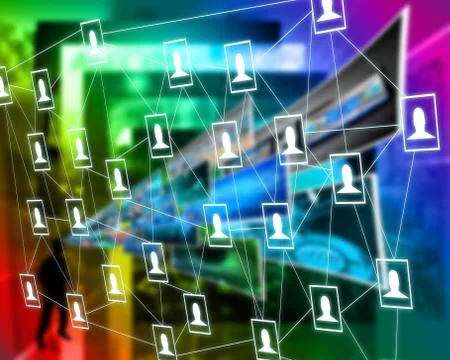 Web interface Stock Illustration