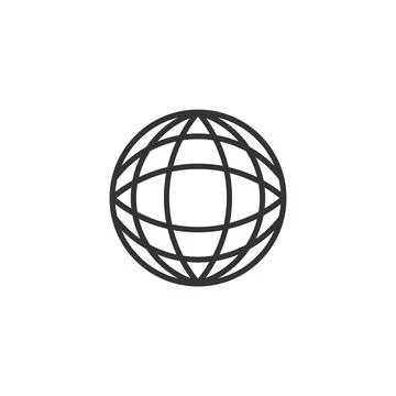 Web internet icon Stock Illustration