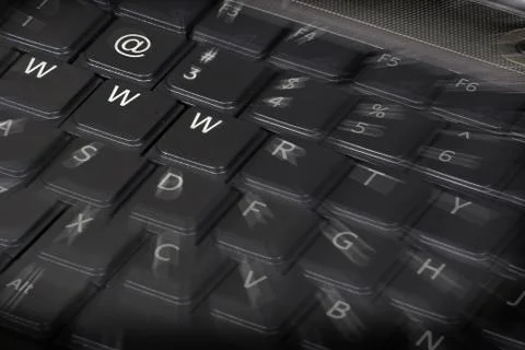 Web keyboard Stock Photos