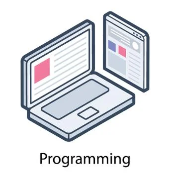 Web Layout Vector Stock Illustration