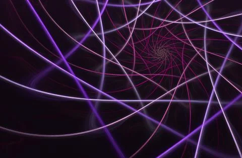 The web of light. Glowing neon rays of light. 스톡 일러스트