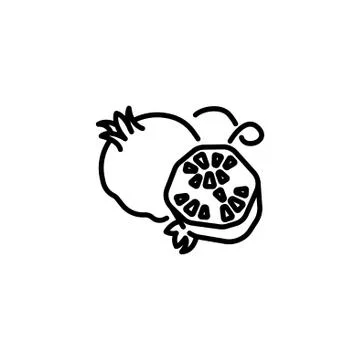 Web line icon. Garnet black on white background Stock Illustration