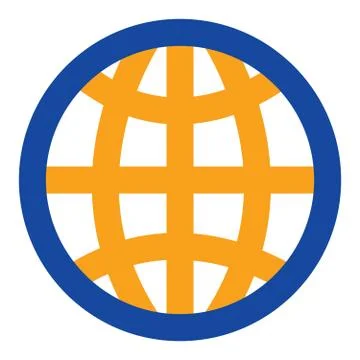 Web Line Icon. Globe Stock Illustration