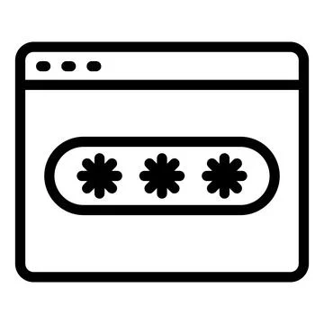 Web line icon vector illustration isolated on white background Stock Illustration