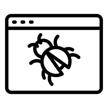 Web line icon vector illustration isolated on white background Stock Illustration
