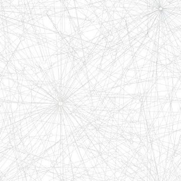 Web Lined Pattern with Nodes Illustrazione stock