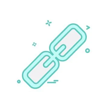 Web link icon design vector Stock Illustration