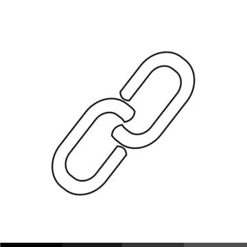 Web Link  icon Illustration design Stock Illustration