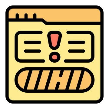 Web lost connection icon vector flat イラスト素材