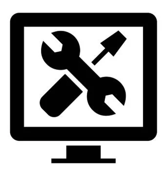 Web Maintenance Vector Stock Illustration