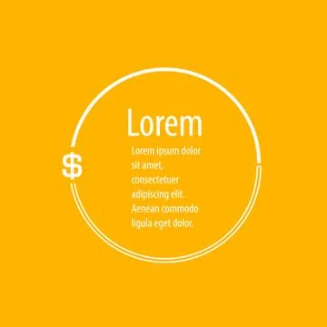 Web money colored icon background frame Stock Illustration