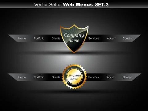 Web navigation Stock Illustration