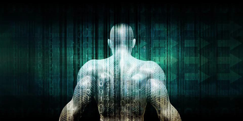 Web Navigation Through Digital Interface Stock Illustration