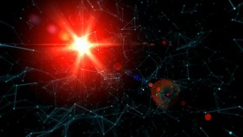 Web network Animation 4k background Stock Footage 127690379