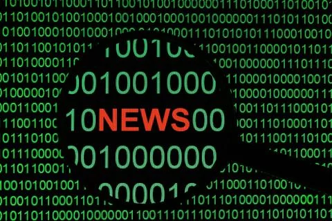 Web news Stock Illustration