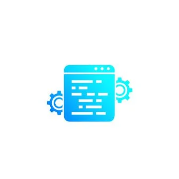 Web optimization, development vector icon Stock Illustration