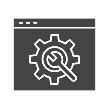 Web Optimization icon vector image. Stock Illustration