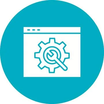 Web Optimization icon vector image. Stock Illustration