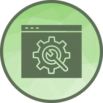 Web Optimization icon vector image. Stock Illustration