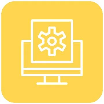 Web Optimization Vector Icon Design Illustration Illustrazione stock