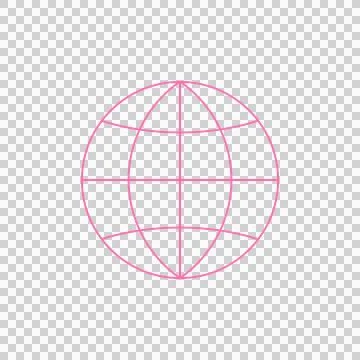 Web or world connection global draw digital for sticker, social media, and etc. Stock Illustration