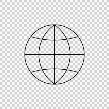 Web or world connection global draw digital for sticker, social media, and etc. Stock Illustration