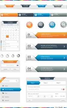 Web pack Stock Illustration