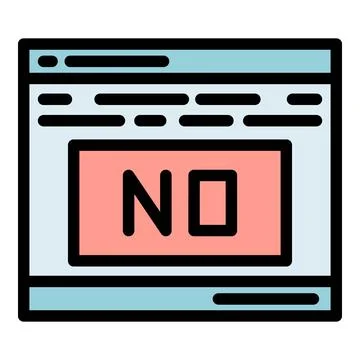 Web page code icon vector flat Stock-Illustration