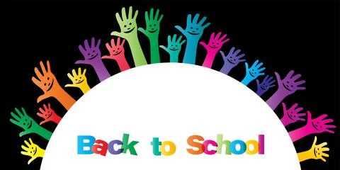 Web page design template for back to school. Art School, course, class, educa Stock-Illustration