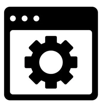 Web Page Development Stock Illustration