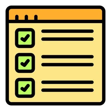 Web page login icon vector flat Illustrazione stock