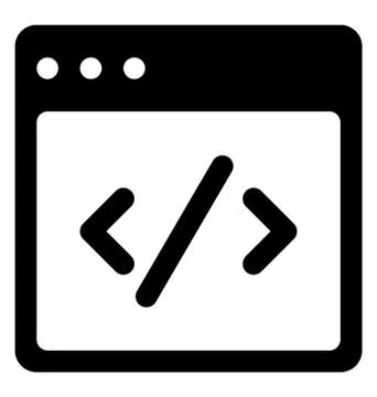 Web Page Programming Stock-Illustration