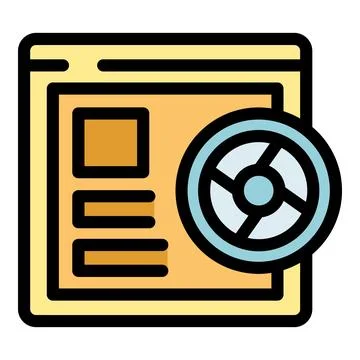 Web page protecting user data with password and firewall Stock-Illustration