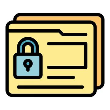 Web page security icon vector flat イラスト素材