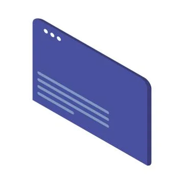 Web page template and infographic Stock Illustration