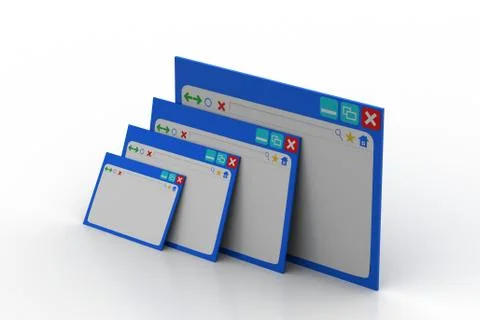 Web pages Grats Stockgrafik