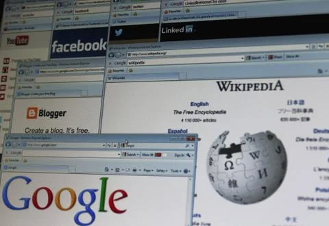 Web Pages Stock Photos