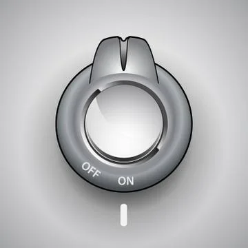 Web photo button Stock Illustration