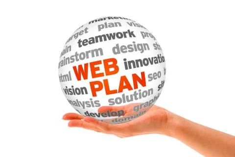 Web plan Stock Illustration