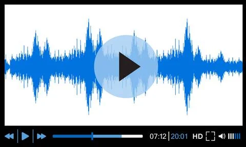 Web player Classical vector web player on white background Copyright: xZoo... Stock Photos